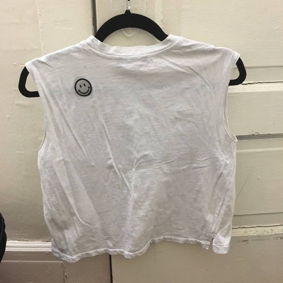 White Sleeveless Top - Picture 3 of 3